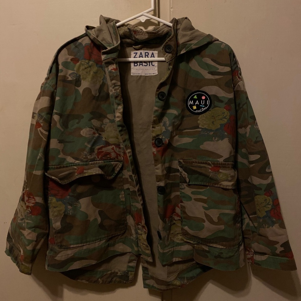 ZARA x Maui & Sons Limited Edition Camo Jacket